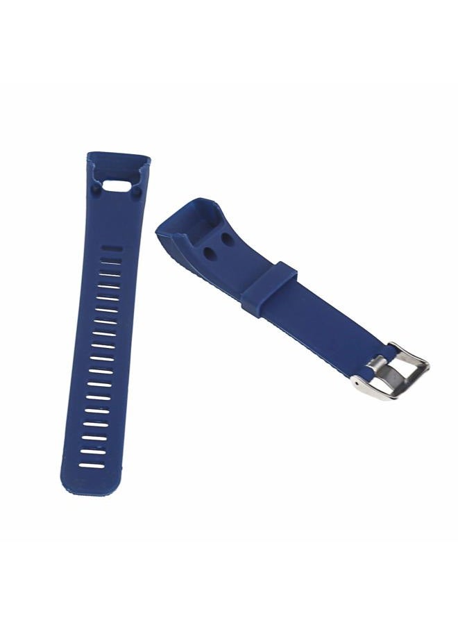 SING F LTD Blue Replacement Watch Strap Embossing Sports Band Bracelets Wrist Straps for Fitness Watch Garmin vivosmart HR+ Plus - Image 3