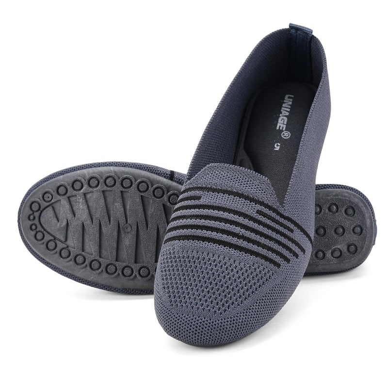 UNIAGE Soft and Comfortable Bottom Flat Heel Ballet Flats for Women - Image 4