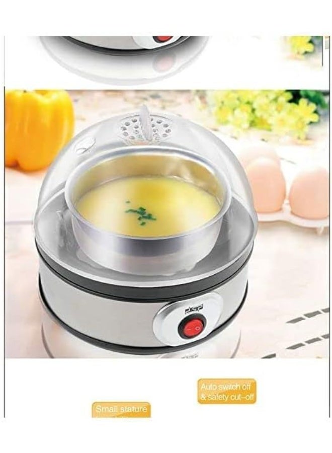 DSB DSP7Q 2-in-1 Egg Steamer and Fryer, 350W. Cooks soft- or medium-soft eggs as desired. Audible alert when eggs are ready. Safe to use. KA5001 - Image 4