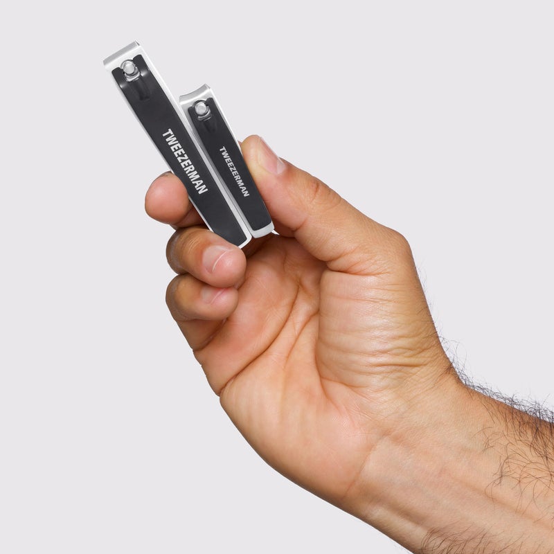 Tweezerman Stainless Steel Combo Set with Fingernail and Toenail Clippers - Image 4
