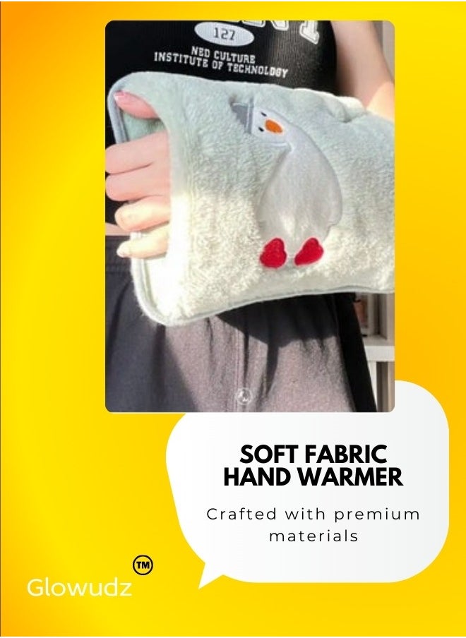 Glowudz Electric rechargeable heating water bags for pain relief warming hand and relieve muscle aches and back pains green  - Image 2