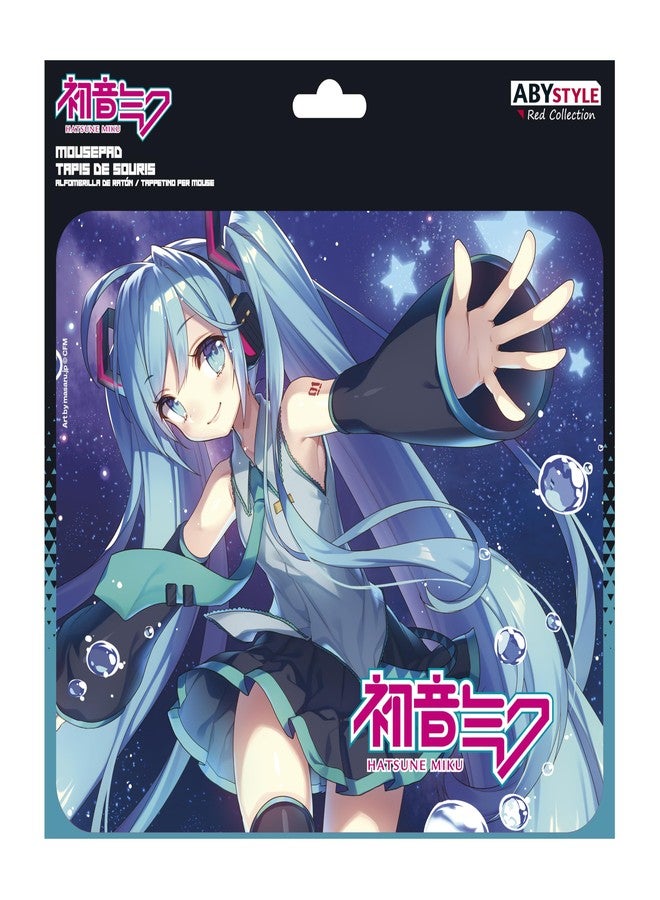 ABYSTYLE Hatsune Miku Character Flexible Mousepad 9.25" x 7.7" Non Slip Rubber Mouse Pads Office Rectangle Mouse Mat Anime Manga Gift - Image 2