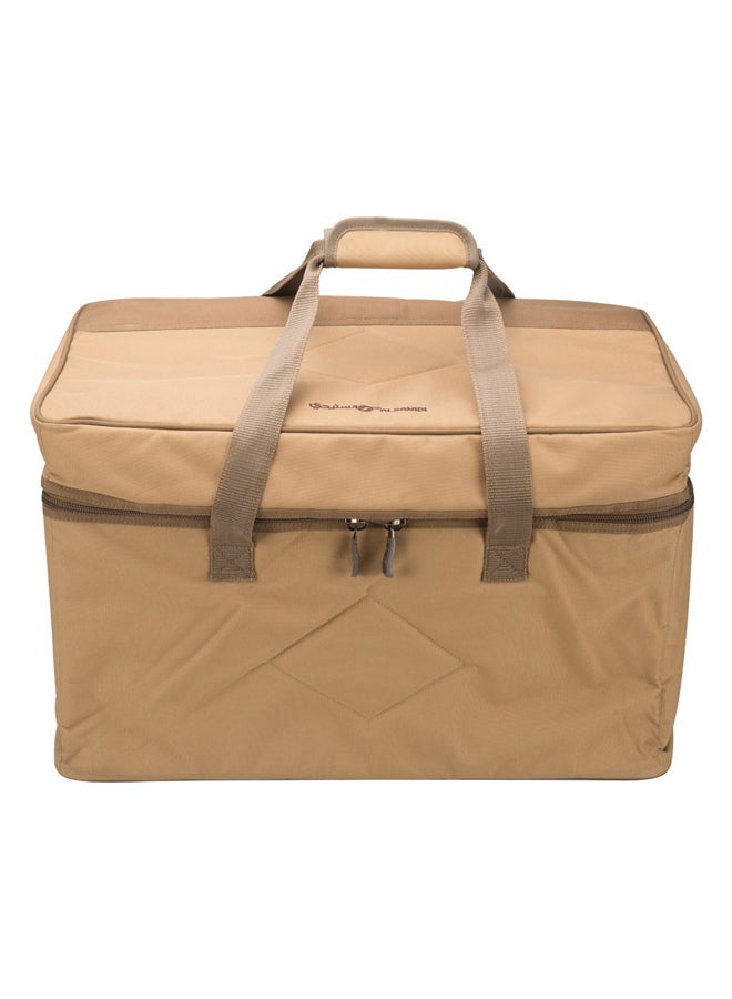 AL SANIDI حقيبة خميس مشيط للرحلات، حقيبة تخييم، كاكي، حجم 57*37*35 سم - Image 2
