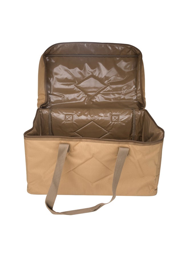 AL SANIDI حقيبة خميس مشيط للرحلات، حقيبة تخييم، كاكي، حجم 57*37*35 سم - Image 4