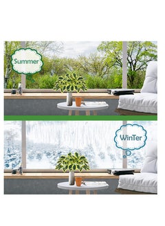 Generic 5Pcs UV Resistant Artificial Greenery Bushes, Durable Plastic Fake Plants for Indoor & Outdoor Home Garden Decoration, Safe and Eco-Friendly Simulation Greenery.  - Image 4