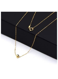 Gold Zone Real Gold Ball Seed Necklace  - Image 3