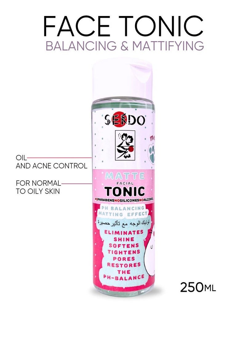 Sendo Toner PH Balancing & Mattifying Effect 250ml  - Image 5