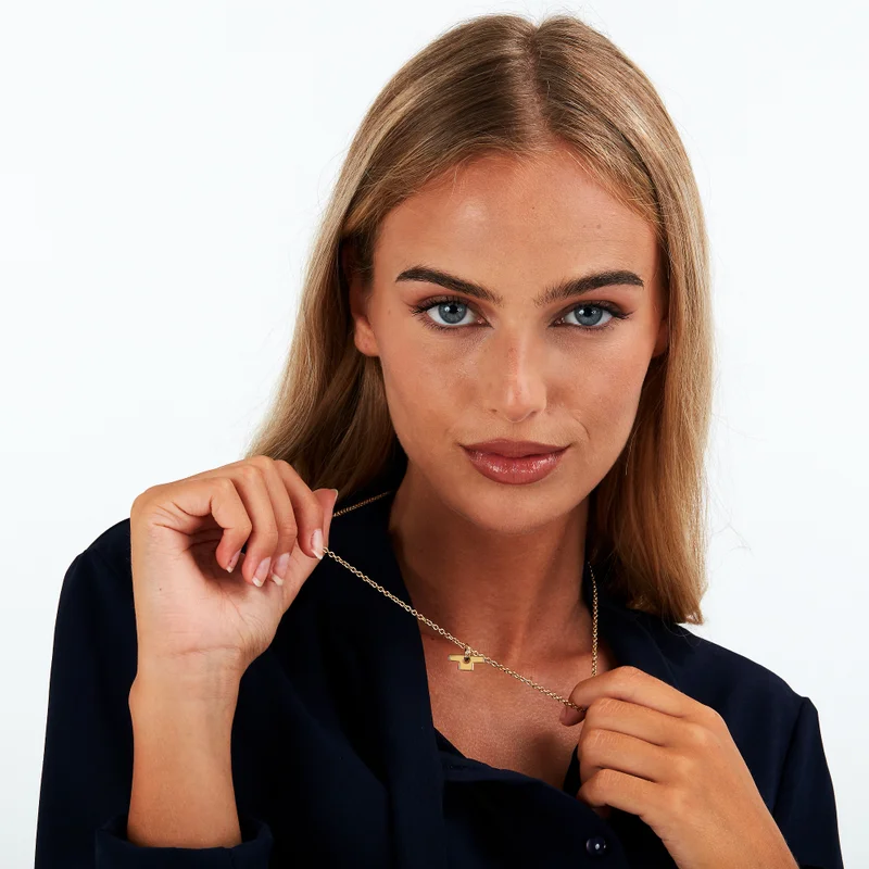 Trussardi  T-Logo collection Womens's   Necklace - TJAXC12 for Women | Best Price UAE