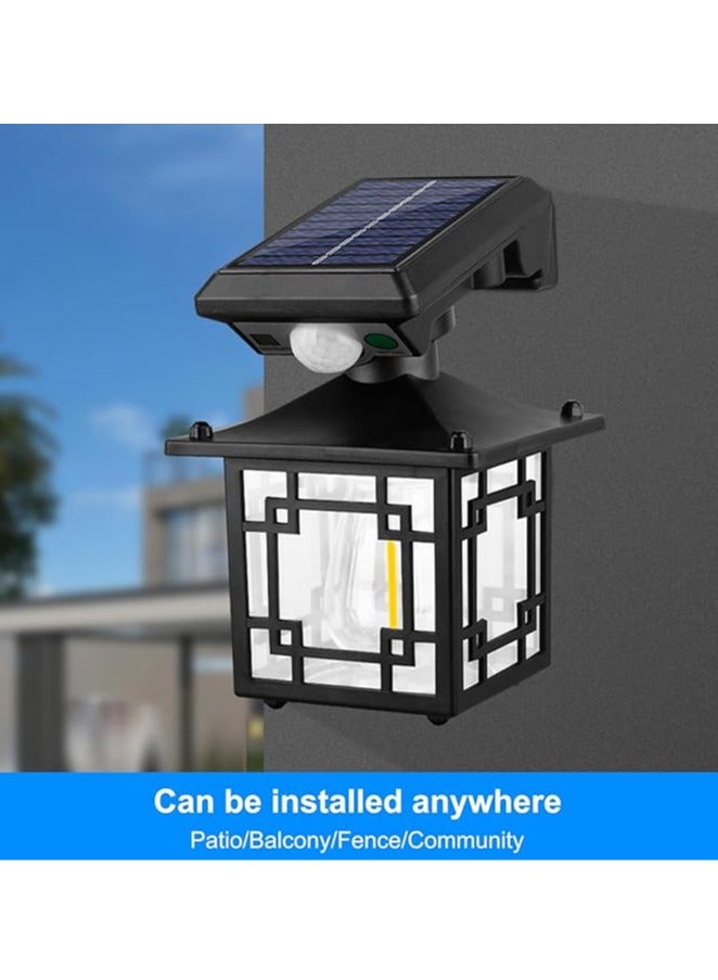 general Outdoor solar lantern rotating split waterproof street lamp, human body induction road lighting, garden light - Image 4