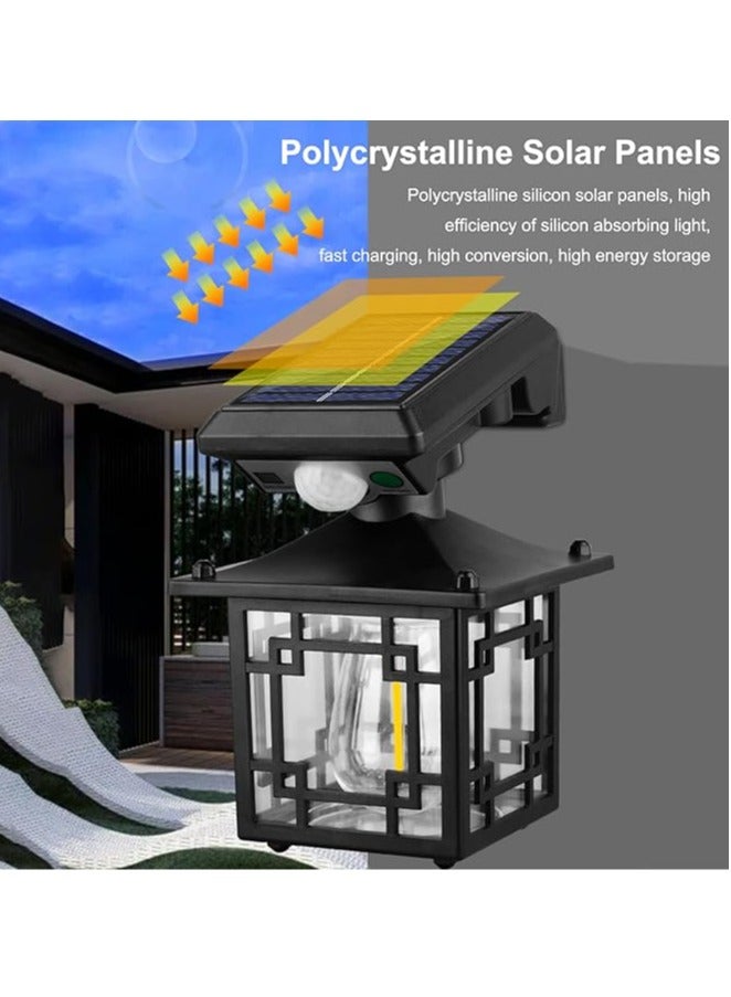 general Outdoor solar lantern rotating split waterproof street lamp, human body induction road lighting, garden light - Image 3