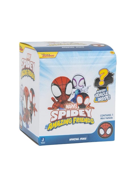 SPIDEY & FRIENDS MINI VEHICLE BLIND BOX WITH FIGURE W1