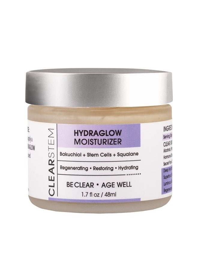 CLEARstem HYDRAGLOW Anti-Aging Stem Cell Moisturizer with Bakuchiol, 1.7 Oz  - Image 1