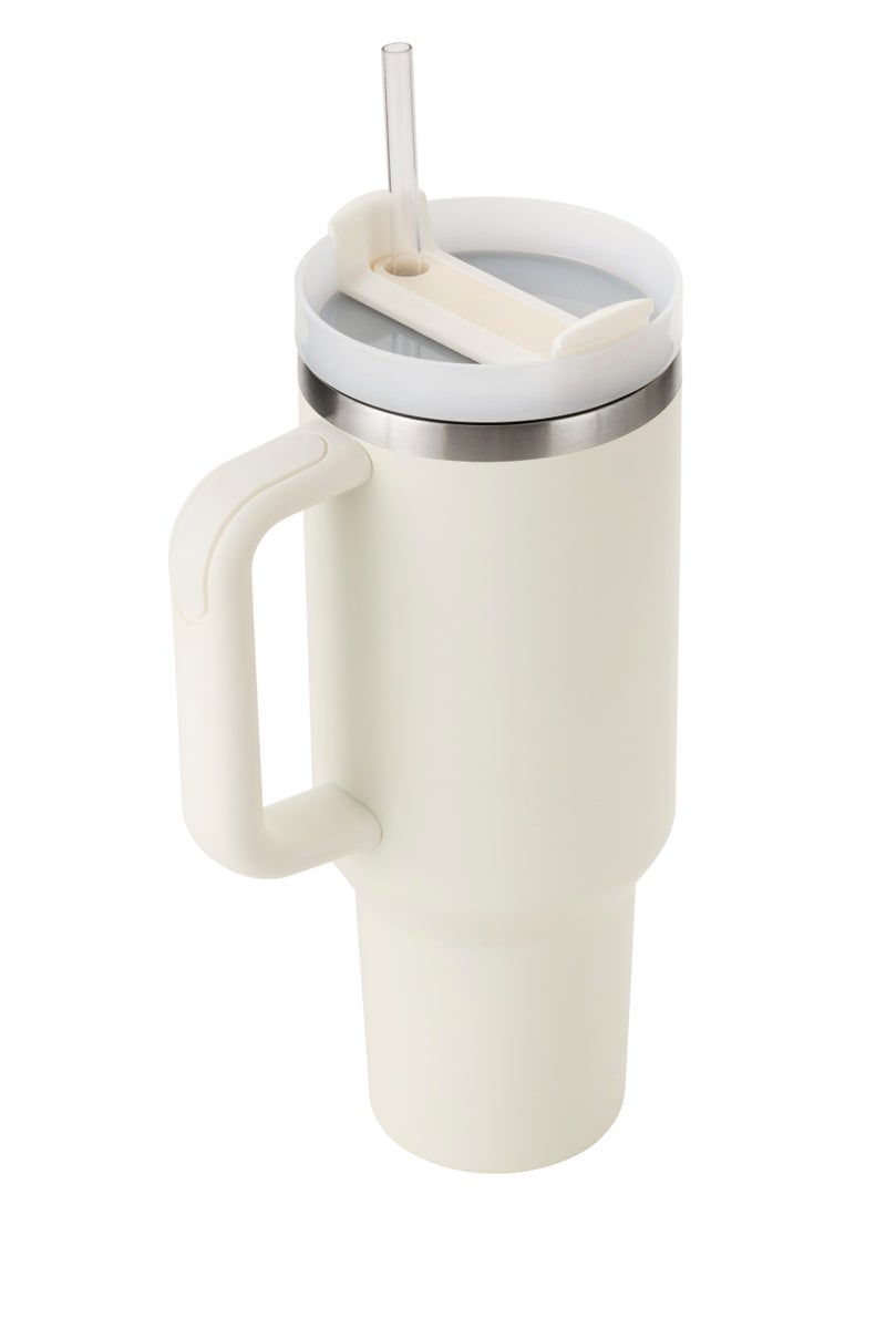 Stanley Quencher H2.0 FlowState Stainless Steel Vacuum Insulated Tumbler with Lid and Straw for Water - Coffee Cup - 40oz Stainless Steel Coffee Mug  - Image 1