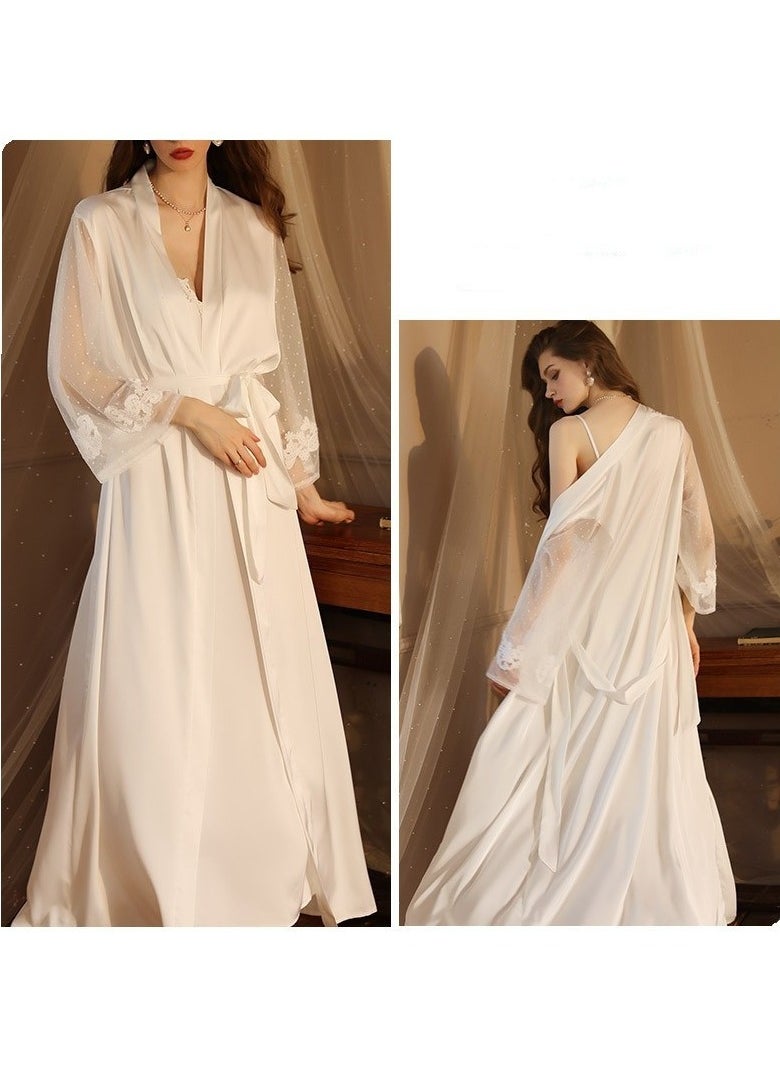 Generic Women  Cardigan Bathrobe 