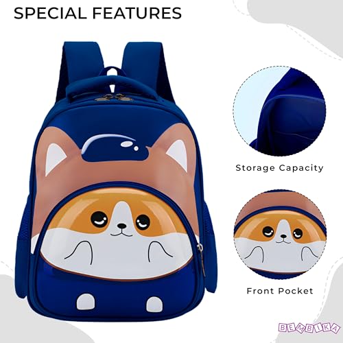 BEMBIKA Kindergarten Cute Cartoon Kids School Bag for Boys and Girls, Toddler Preschool Plush Travel Schoolbag, Perfect Book Bag, Casual Backpack for Kids � (PinkUnicorn) - Image 4