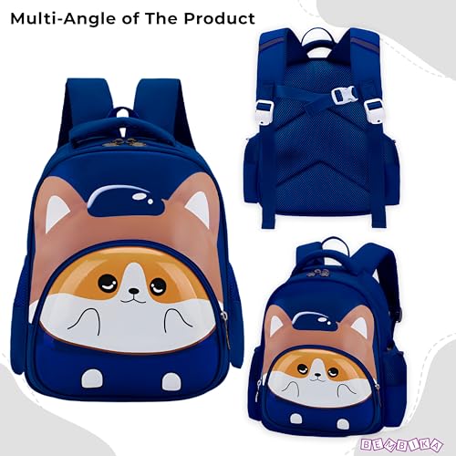BEMBIKA Kindergarten Cute Cartoon Kids School Bag for Boys and Girls, Toddler Preschool Plush Travel Schoolbag, Perfect Book Bag, Casual Backpack for Kids � (PinkUnicorn) - Image 2