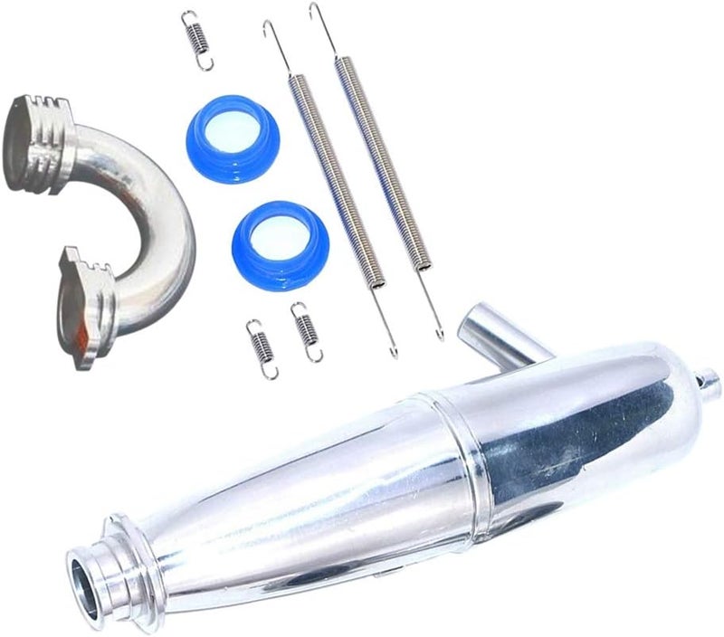 كلاراكو قطعة غيار عادم بمقياس 1/8 لمحرك نيترو HSP، SH، VX، Buggy 21CXP 28CXP - Image 4