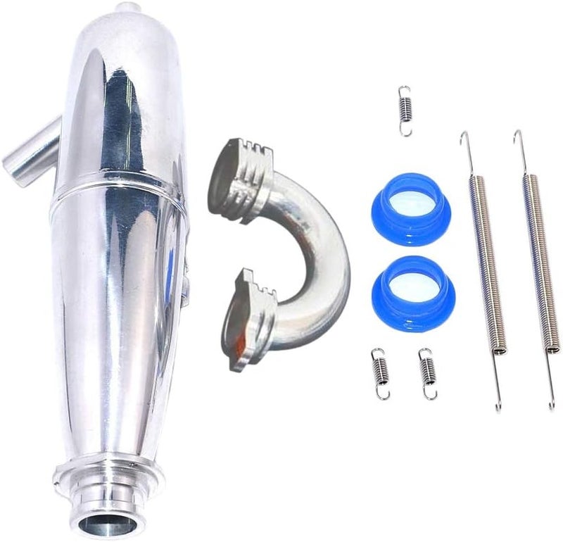 كلاراكو قطعة غيار عادم بمقياس 1/8 لمحرك نيترو HSP، SH، VX، Buggy 21CXP 28CXP - Image 3