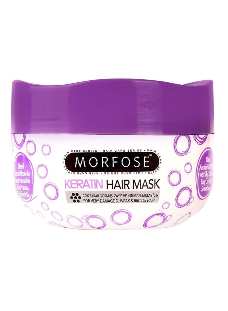 مورفوز قناع مورفوس للشعر بالكيراتين النباتي - إصلاح وترطيب عميق (500 مل) - Image 1