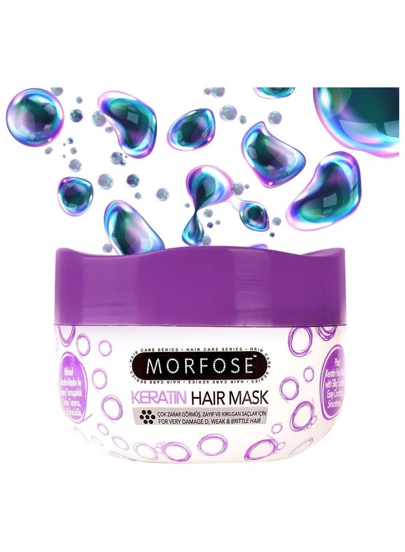 مورفوز قناع مورفوس للشعر بالكيراتين النباتي - إصلاح وترطيب عميق (500 مل) - Image 2