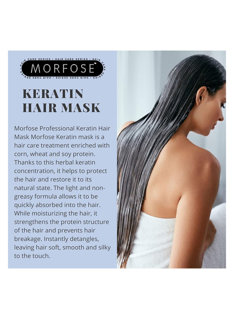 مورفوز قناع مورفوس للشعر بالكيراتين النباتي - إصلاح وترطيب عميق (500 مل) - Image 5