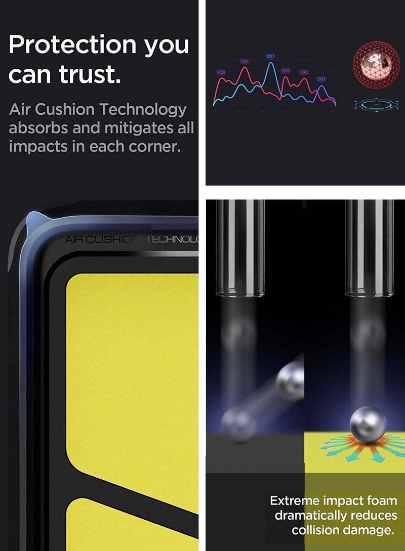 Spigen Tough Armor Case Cover for Samsung Galaxy A53 5G (2022) with Extreme Impact Foam - Metal Slate - Image 4