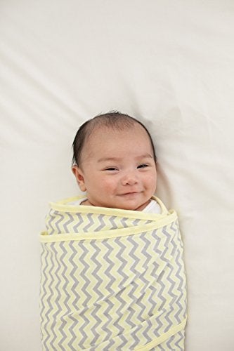 Miracle Blanket Swaddle Wrap - Boy, Girl, or Neutral Receiving Baby Blanket - Soft, Wearable Sleep Sack Essential for Newborns and Infants (Pink Elephants) - Image 2
