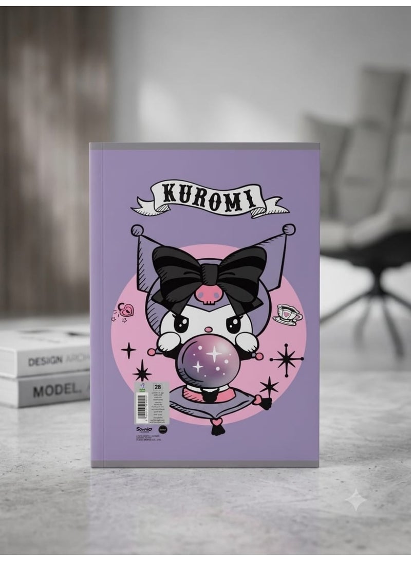 Pack of 20 notebooks (9-line, 28 sheets, 16x22.5 cm); features a cover with cartoon graphics, white paper, a sturdy cover, and assorted designs. - Image 4