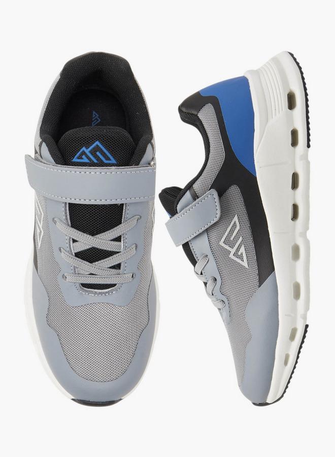 Oaklan by Shoexpress Boys Panelled Sneakers with Hook and Loop Closure - Image 2