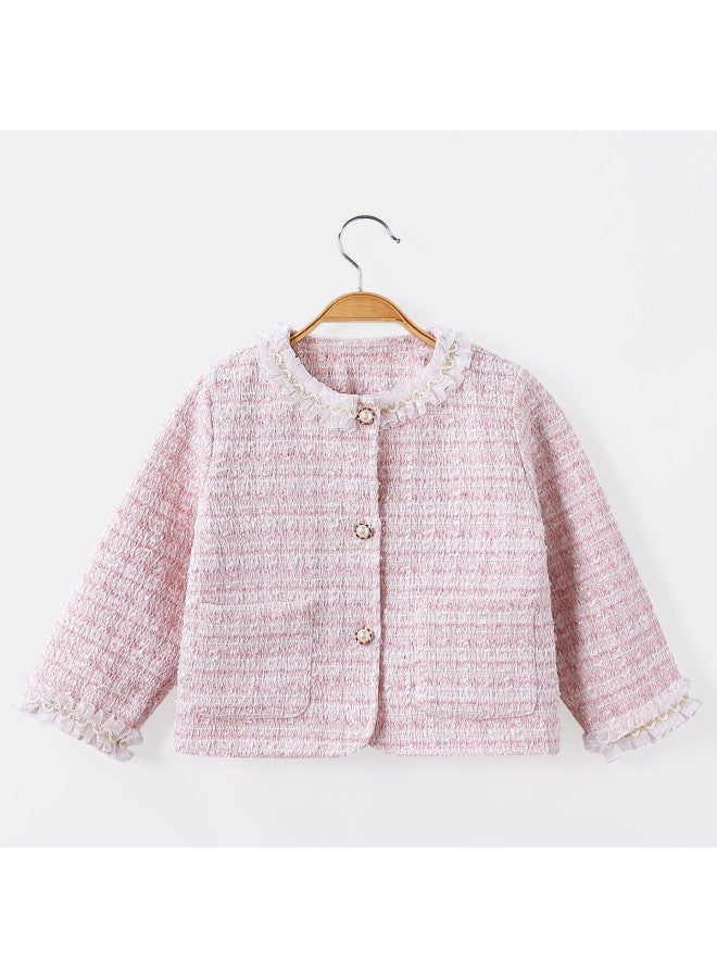 Girls' Autumn Fashion Sweet Jacket Children's Top Trendy - Image 3