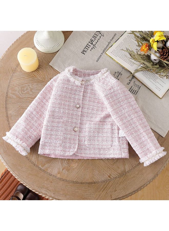 Girls' Autumn Fashion Sweet Jacket Children's Top Trendy - Image 2