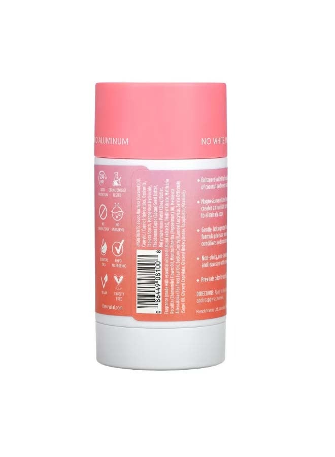 CRYSTAL Magnesium Enriched Deodorant Coconut  Vanilla 2.5 oz 70 g - Image 2