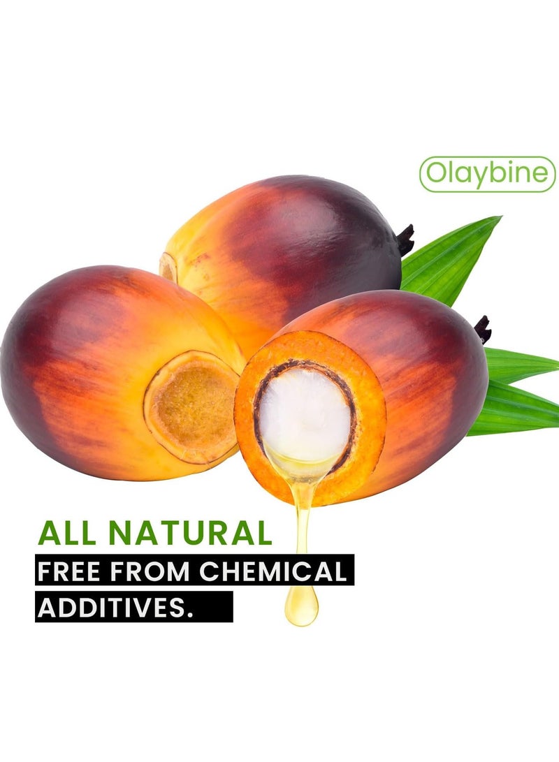 Batana Oil 100% Natural Batana Oil for Hair Growth by , Organic, Unrefined Batana Oil for Visibly Thicker and Stronger Hair, Dr Sebi Approved, for all Hair Types （3.4oz/100G) - Image 3