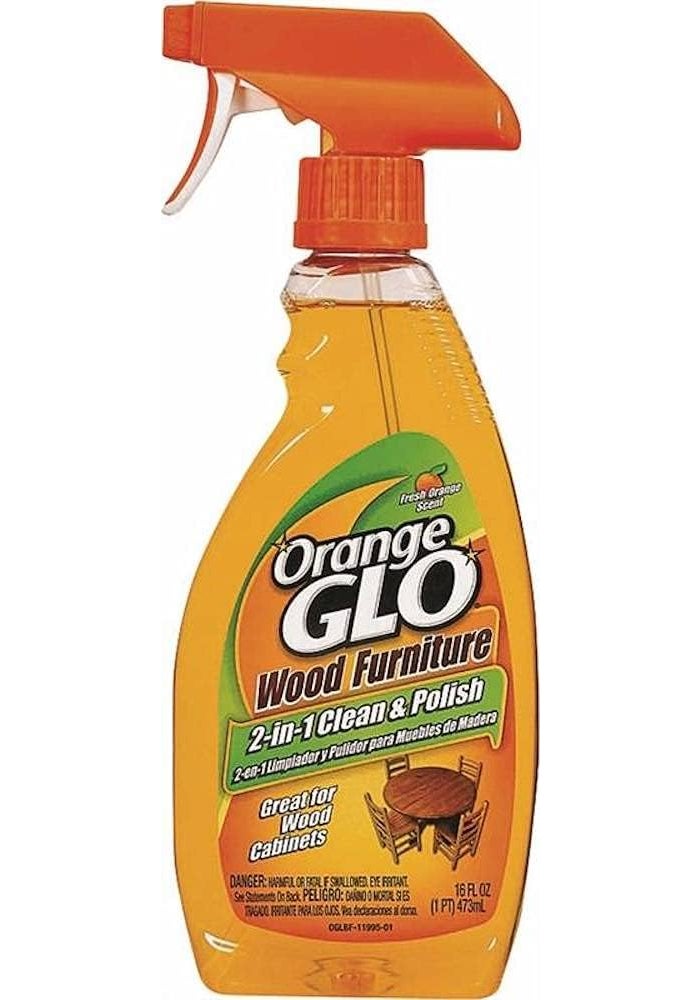 Orange Glo Wood Furniture 2-in-1 Clean and Polish (Pack of 3) - Image 2