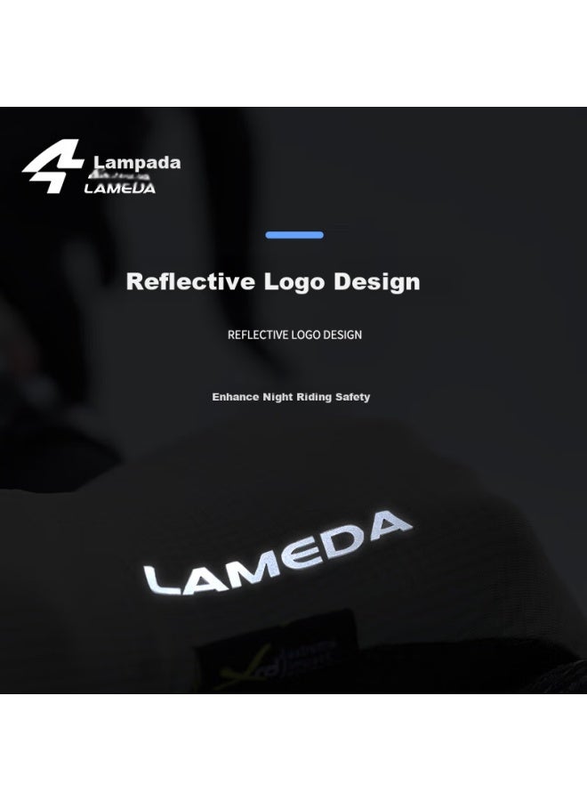 Lampada Lameda Cycling Gloves, Road Bike Bicycle Riding Fingerless Gloves, Wear-resistant Shock-absorbing Gloves, Uni Style 2066 - Image 5