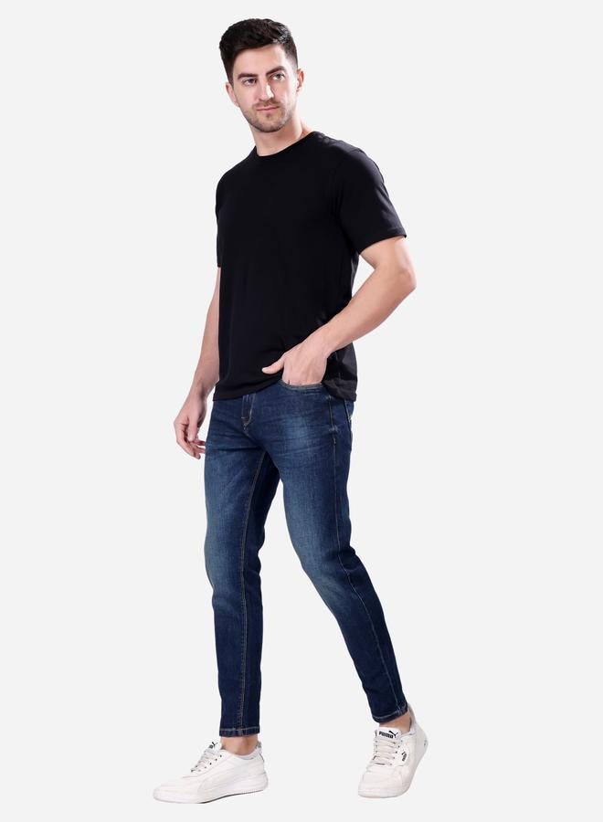 Stylox Mid Rise Regular Fit Faded Jeans - Image 2