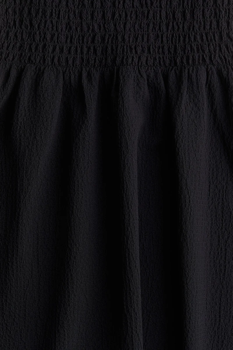 H&M Tie-strap smocked dress