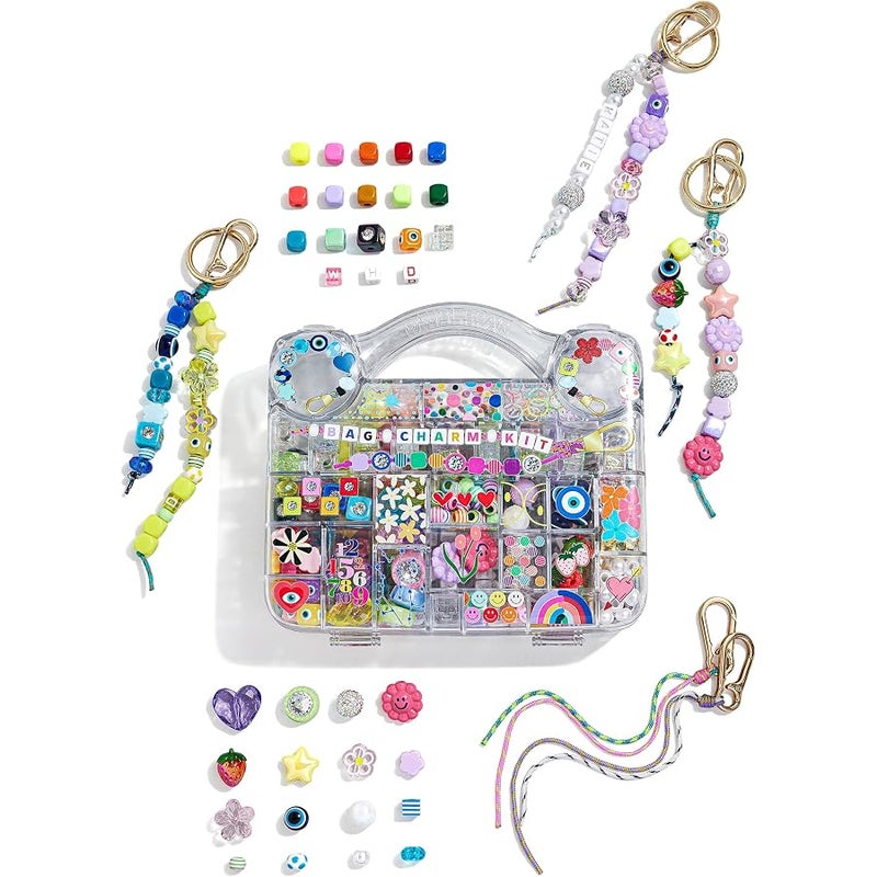 BaubleBar Ultimate DIY Bag Charm Kit | Oprah’s Favorite Things | Great for a Gift, Party, or Family Activity | Keychain Jewelry Making Kit with Beads | DIY Customizable Crafts for All Ages - Image 3