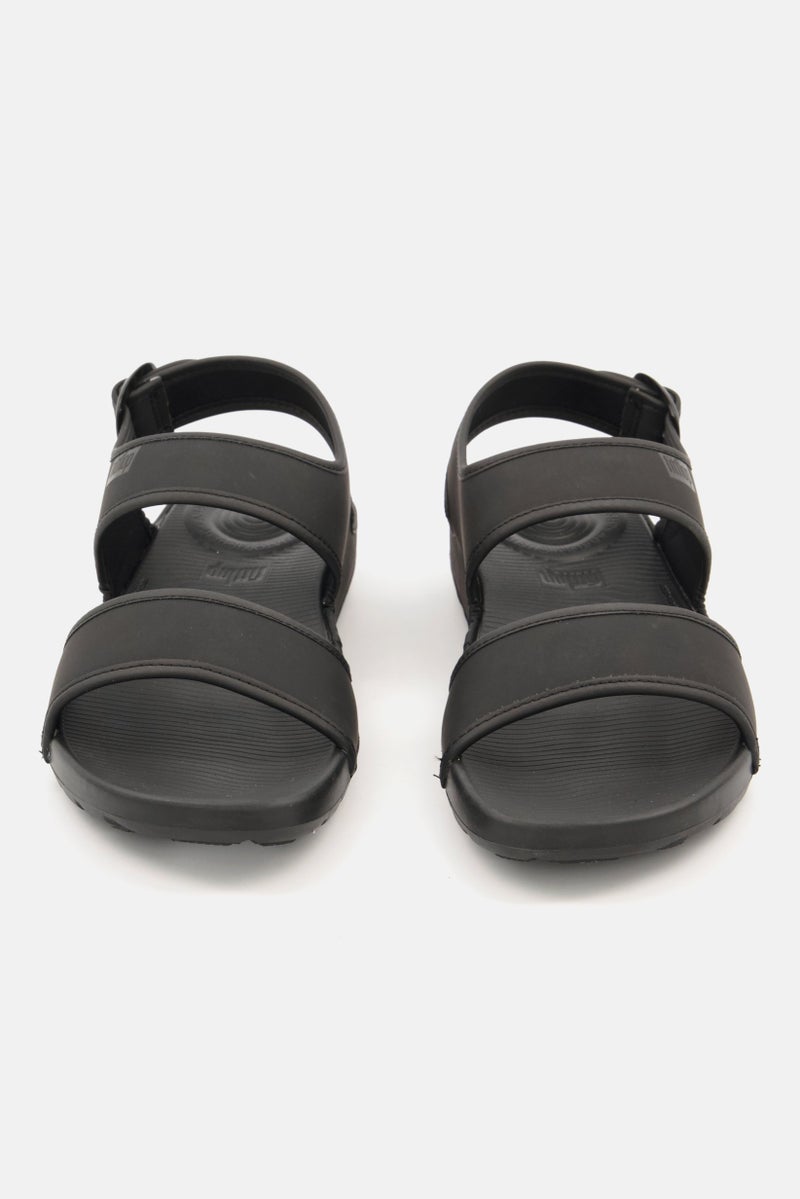 FitFlop صنادل ليدو للرجال بحزام خلفي، أسود - Image 3