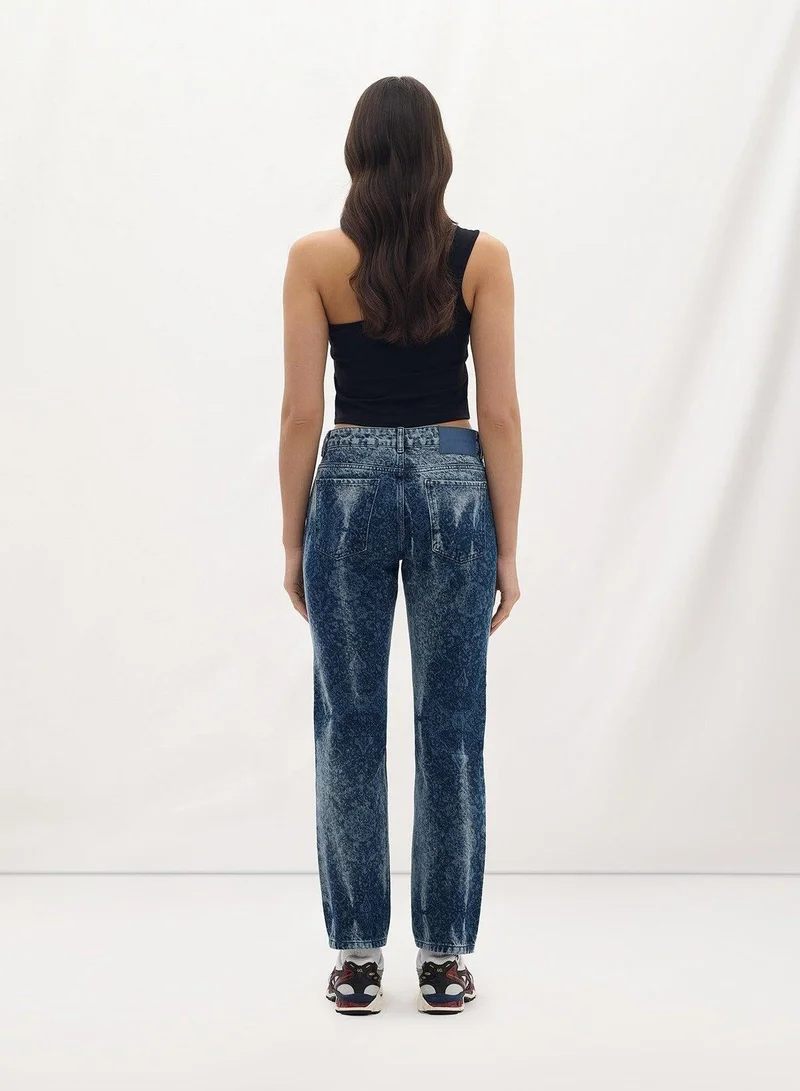 LES BENJAMINS  DENIM PANT 001 for Women | Best Price UAE
