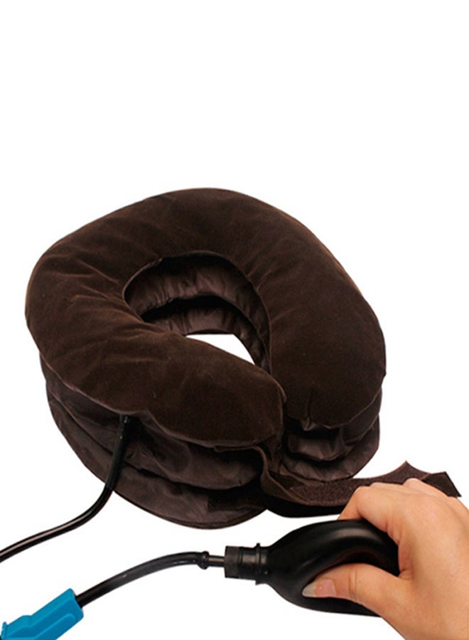 Generic Inflatable neck massage pillow promotes relaxation and helps relieve nerve tension thanks to its smart design  - Image 4