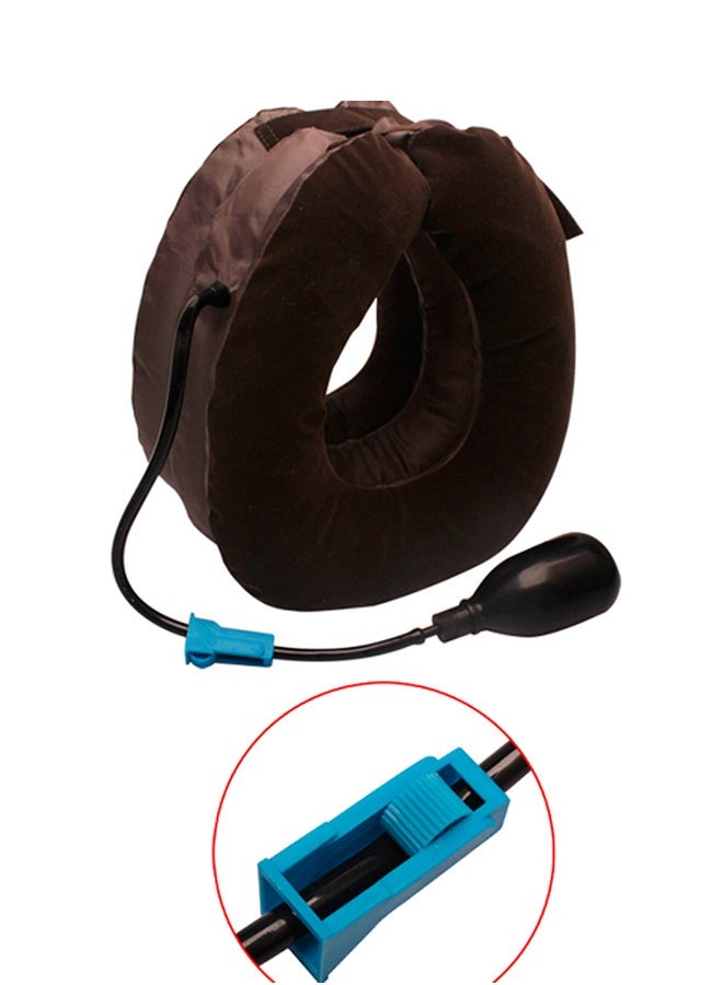 Generic Inflatable neck massage pillow promotes relaxation and helps relieve nerve tension thanks to its smart design  - Image 3