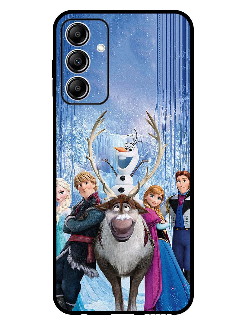 Theodor Protective Case Anti Scratch Shock Proof Bumper Cover For Samsung Galaxy A55 Anna Elsa Ice - Image 1