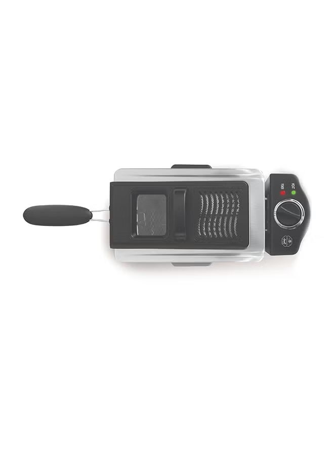 alsiaf 3L 1500W Deep Fryer with Thermostat Heat Control (Silver) - E04200S - Image 4
