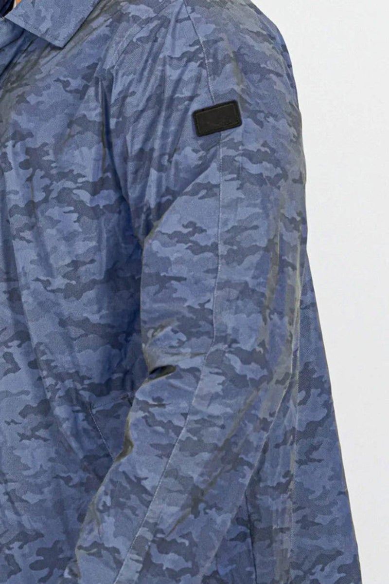 Tumi Men Camouflage Rain Coat, Multicolor - Image 3