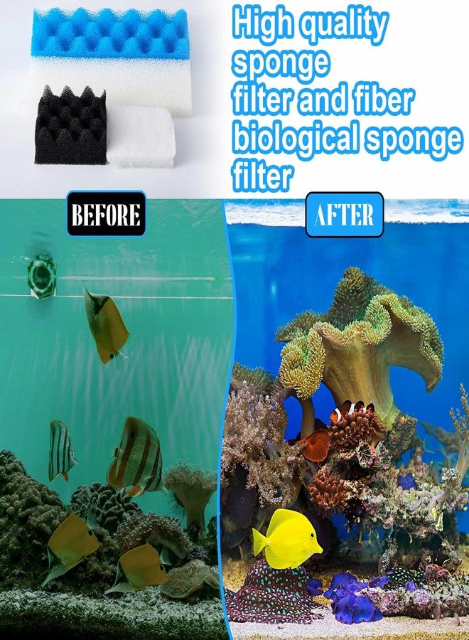 Threlaco 38 Pcs Compatible with Fluval 406/407 Filter Media Canister Filter Maintenance & Replacement Kit, Including Bio Sponge, Activated Carbon, Ceramic Rings, Mesh Bags, Rags, Silicone Lubricant - Image 3