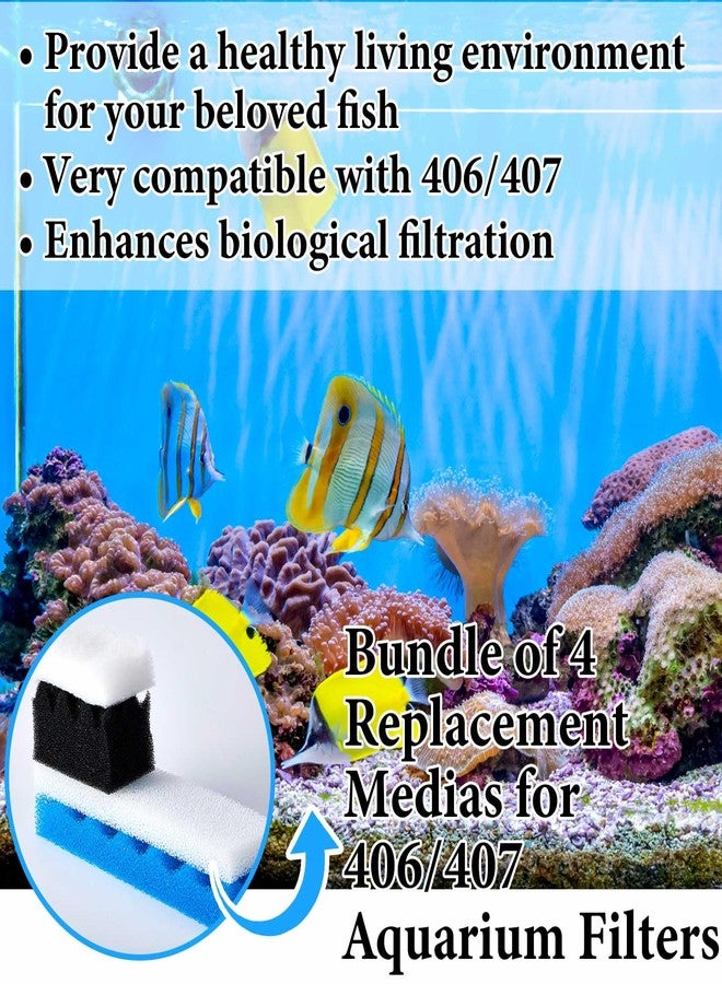 Threlaco 38 Pcs Compatible with Fluval 406/407 Filter Media Canister Filter Maintenance & Replacement Kit, Including Bio Sponge, Activated Carbon, Ceramic Rings, Mesh Bags, Rags, Silicone Lubricant - Image 5