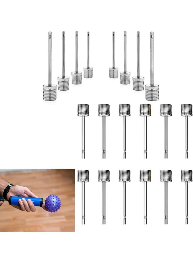 20 قطعة من ابر نفخ الكرة ، ابر مضخة هواء من الستانلس ستيل، ابر مضخة كرة، مثالية لنفخ كرة القدم وكرة السلة والكرة الطائرة وجميع الكرات الرياضية الاخرى - Image 3