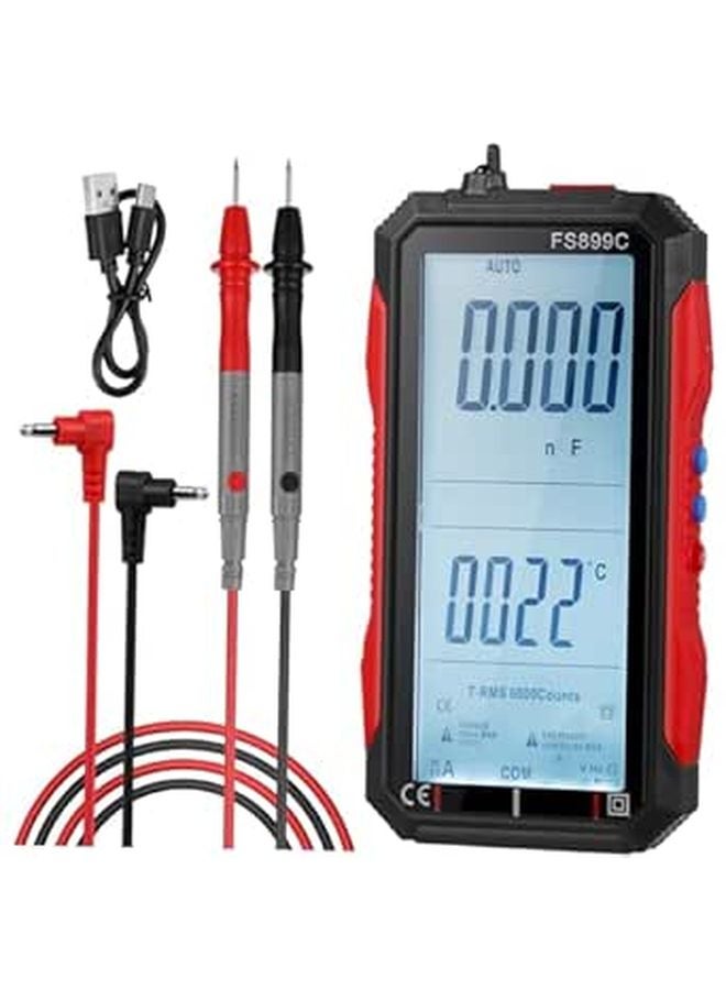 High Accuracy Digital Multimeter Voltage Tester Ohm Clamp Voltmeter Auto Ranging - Image 1