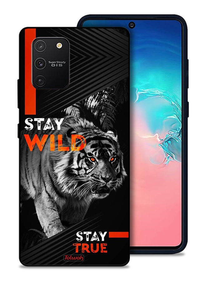 Tolwak Samsung Galaxy S10 Lite Protective Case Cover Stay Wild Stay True - Image 1